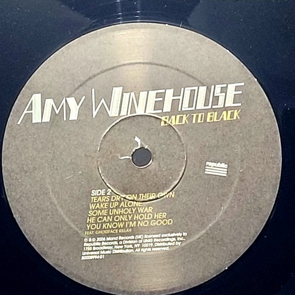 Amy Winehouse - Back To Black (LP, Album, RE) - Picture 9 of 10